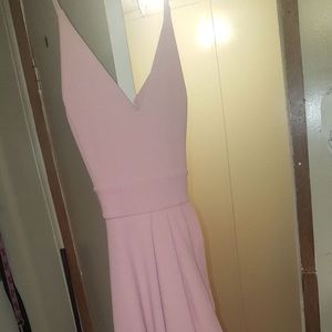 Soft pink dress